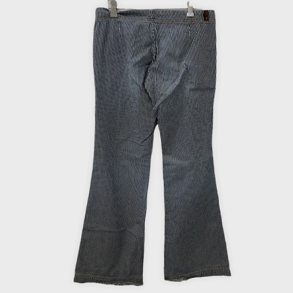 7 for all mankind stripe jeans - Picture 2 of 7